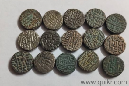 bhagalpur sate copper coin lot 15 coin 110Rs each 