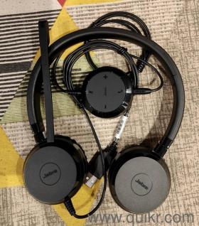 Jabra Evolve 30 II Stereo Corded Headset (Black, 2024 Model, Unused)
