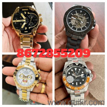  Men Branded Watches For Men,Replica Watches For Men & Women All TYps Laxuary Branded WAtch (C.O.D) Availeble all india ship. 