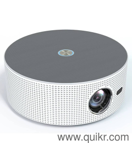720P Full HD Support With Wifi/Bluetooth/ElectricalFocus/Digital keystone (5000 lm / 1 Speaker /Wireless / Remote Controller) Portable Projector (Grey White)