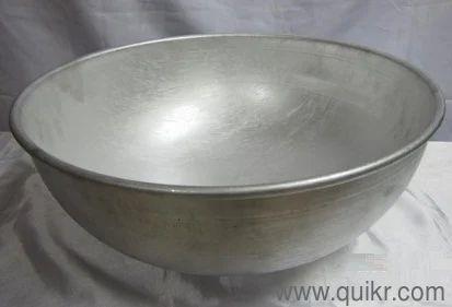 Aluminium degchi and tub/utensils/container with more that 15 l capacity