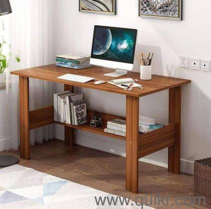 Wooden Study / Computer Table  Almost New | Urgent Sale (Leaving Delhi)