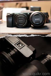 Alpha 6100 body16-50mm55-210mm both the lenses4 years old but used for 2 years onlyComes with the bag and battery.