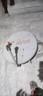 Airtel Dish ANTEENA with cable 2 floor