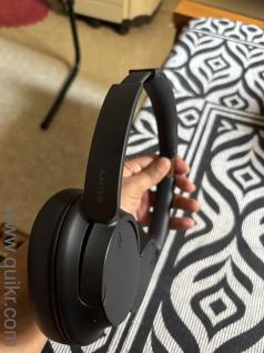Sony Premium headphone WH-CH720N. 1 month old and is excellent sound quality for web conference calls or listening to music while travelling. Amazing ANC and on ear comfort