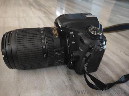 Nikon D7500 with 18-140mm lens,bag and charger, battery 