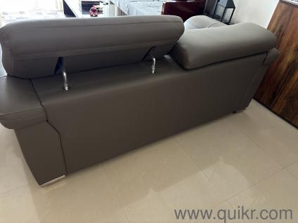 Durian 3 seater leather sofa