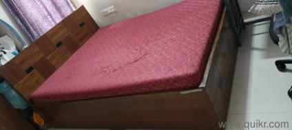Two queen size bed both with storage and mattress