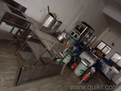 stainless steel appliances for shop, kitchen appliances it includes big burners,sinks,tables,drums,treys,racks,mixi,led tv and many more steel items..