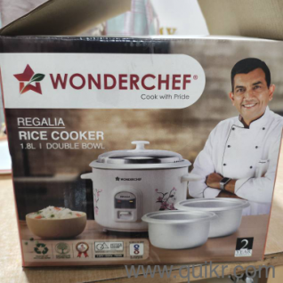 Brand New Regalia Electric Rice Cooker 1.8L | 2 Non-Stick Bowls | Full 2 Year Warranty