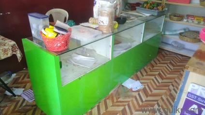 7ft length Mobile display and counter table