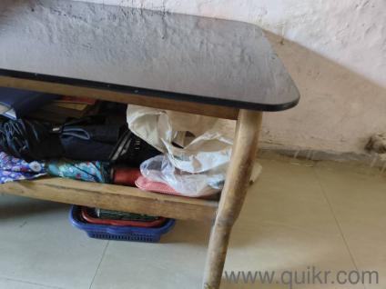 Centre table with glass 