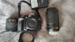 Nikon D5300 DSLR with 2 VR Lenses 