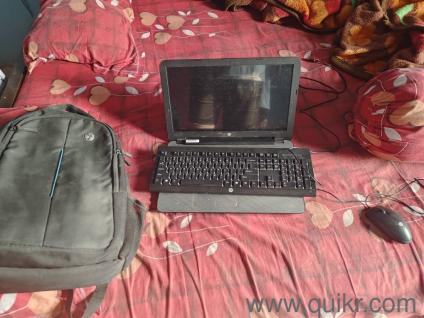 12gb ram,1tb storage,128gb SSD,battery backup 1hour+,speaker faulty, keybord plugged out cause I use external keyboard,one mouse,one charging unit,one bag 