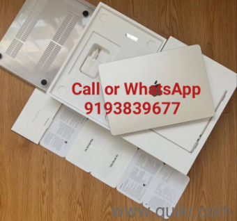 Apple MacBook Air Laptop: Apple M2 Chip 8GB RAM, 256GB SSD with Under Warranty, Call/whatsapp 91938 39677.