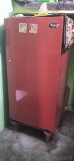 Used Single Door Fridge for Sale  Red Color (Good Condition)