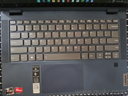 2.5-year old Lenovo 360 touchscreen laptop with graphics card and leather laptop bag