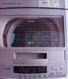 LG WASHING MACHINE TURBO DRUM with Inverter technology 