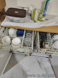 Good condition trolley to keep kitchen accessories 
