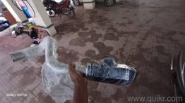 akrapoic carbon exhaust seal pack condition with pipe 