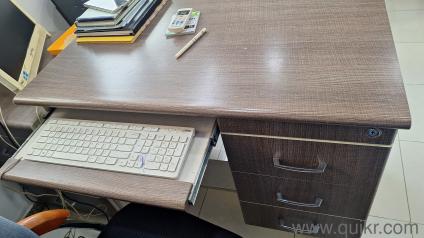 Computer table key board support 