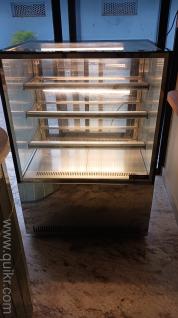  Vacuum glass cake display chiller