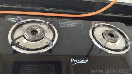 selling 2 burner gas stove of prestige