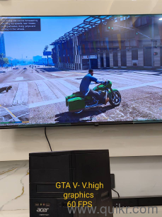 Gaming CPU + Monitor Combo | i3 6th Gen + GTX 1050 Ti 4GB | 8GB RAM | Delhi Only