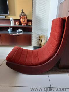 Teak wood swing chair