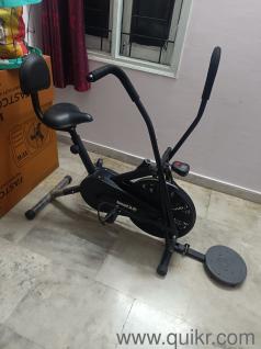 BeatXP Vortex Active Air Bike Exercise Cycle for Home | Gym Cycle for Workout with Adjustable Cushioned Seat