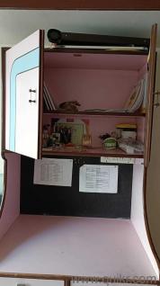 Premium Heavy-Wood Study Table, Strong and durable study table made of heavy wood. Features:  Upper cabinet with 2 shelves (perfect for books & stationery)  2 drawers for storage  Spaci