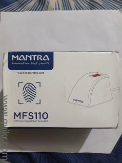 Mantra MFS 110 finger print scanner , best quality for biometric attendance.