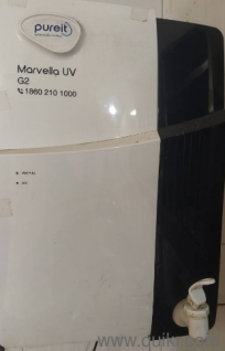 Pureit Marvella, 4 Litres, UV Water Purifier, UV with Advance Alert System, Sediment Filter, Activated Carbon Filter, White