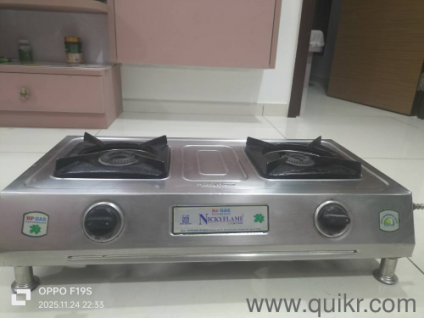 The gas is of sunflame which is in perfect condition, made of steel