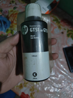 HP ORIGINAL GT51/ GT51XL Black Ink Bottle(170ml) for printer.(sealed)