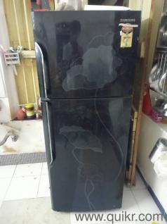 Contact number 7506465777 Sumsung Fridge double door in working condition storage is 256 Liters