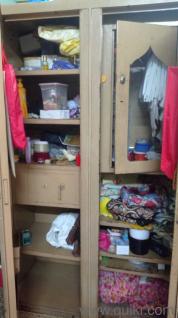 Good condition iron double door cupboard urgent sell