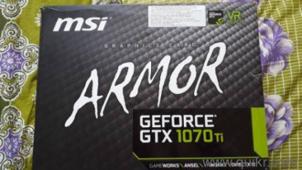 MSI Armor GeForce GTX 1070 Ti 8GB GDDR5 Graphics Card  Excellent Condition