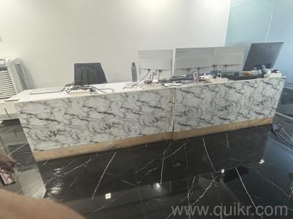 2 Office Workstation Tables (2-seater each = total 4 seats)