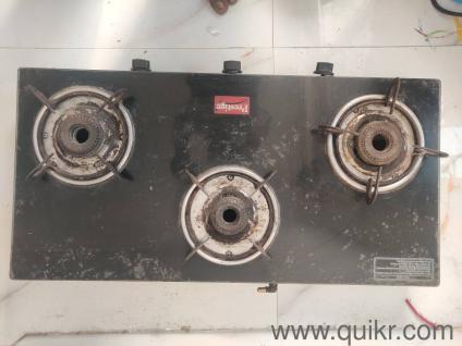 Prestige 3 Burner Stove 5 years old (Rs.1500)