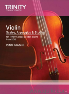 Violin Trinity exam books