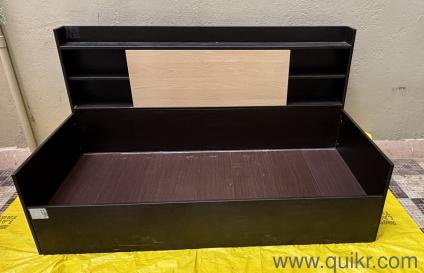 Sofa-Cum-Bed with Storage and two mattresses, Rebuilt main sofa/bed part to strengthen.