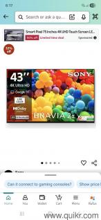 Sony 43 Brand New LED 4k 36 Mth Warranty Direct Sony When Installtion