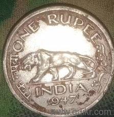 78 year old coin one rupees