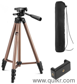 The tripod is perfect and very good, you can put your camera and phone on it