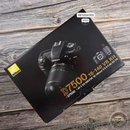 98735..39705 Nikon D7500 20.9MP Digital SLR Camera (Black) with AF-S DX NIKKOR 18-140mm f/3.5-5.6G ED VR Lens  