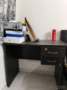 Wooden Office table with storage