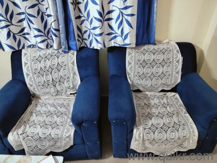 3+2 Seater Sofa Set  Royal Blue | Excellent Condition