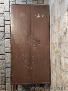Very Solid Metal Cupboard with 6 Shelves