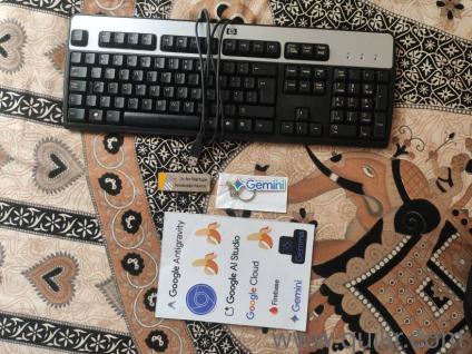 HP KEYBOARD with Google Products 